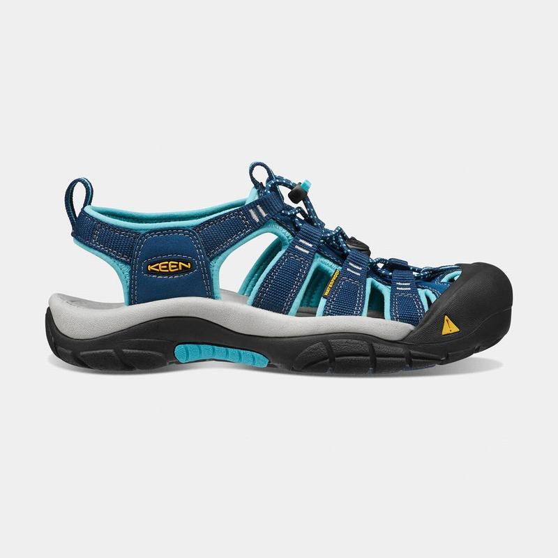 Keen Newport H2 Womens Hiking Sandals Navy/Blue Discount (2386-XMDPL)